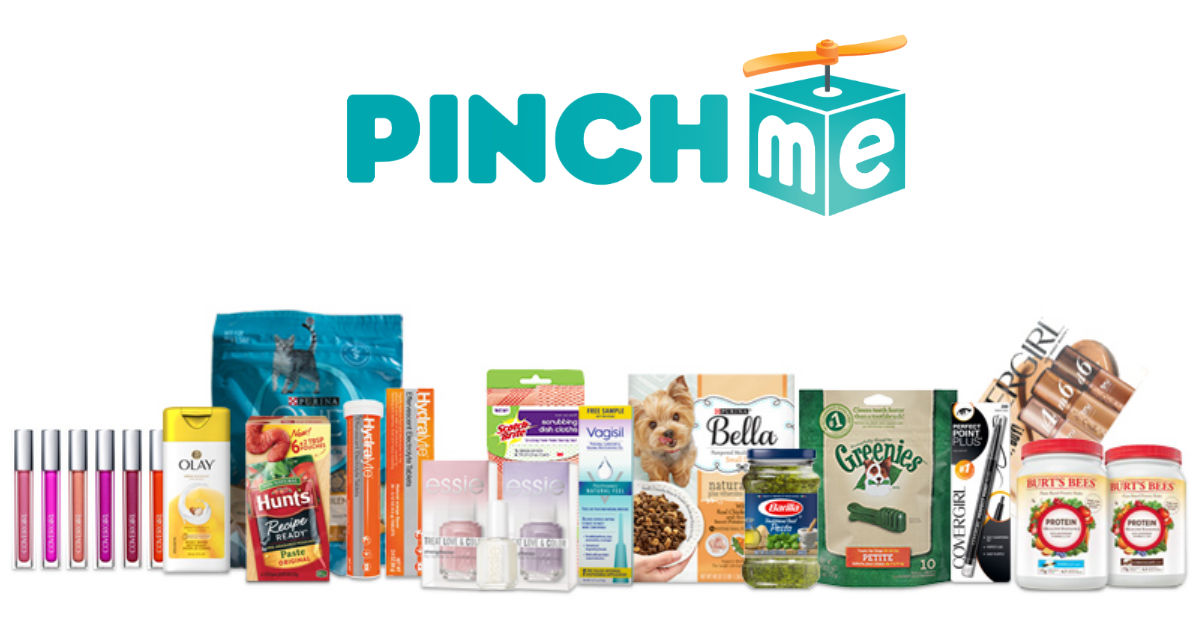 New Free Samples Available from PINCHme Now Live Free Product Samples